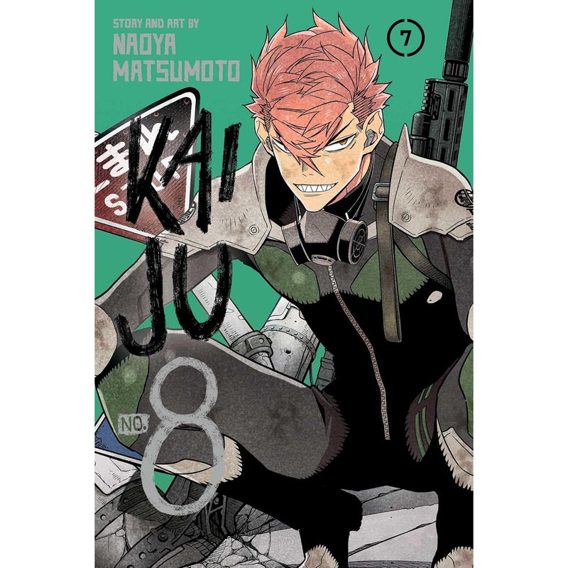 Kaiju No 8 by Naoya Matsumoto 8 Books Collection Set (Volumes 1, 3, 4, 6, 7, 8, 9, 10)
